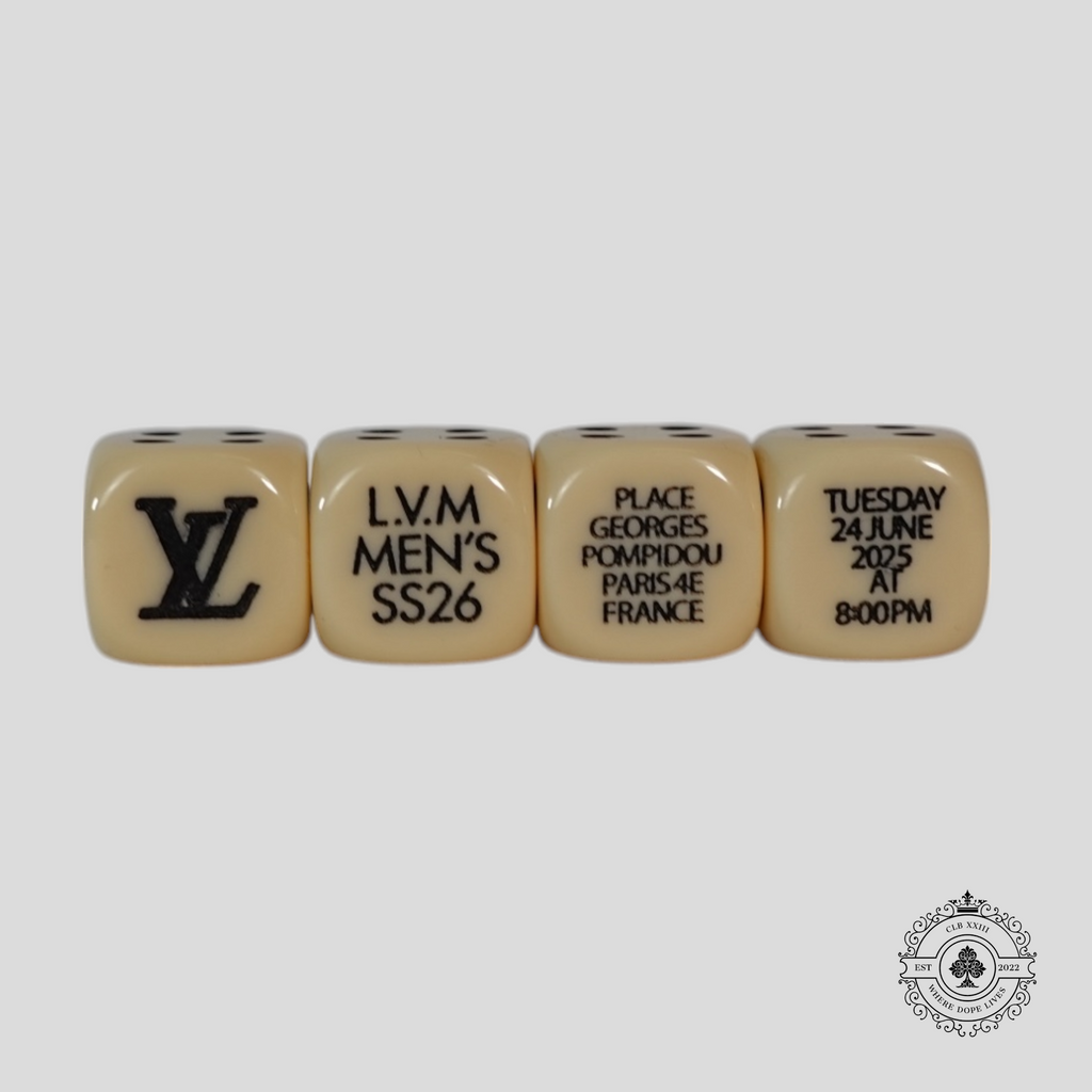 Louis Vuitton SS26 Dice Set