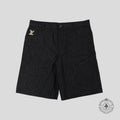 Louis Vuitton Raffia Chambray Shorts in Black