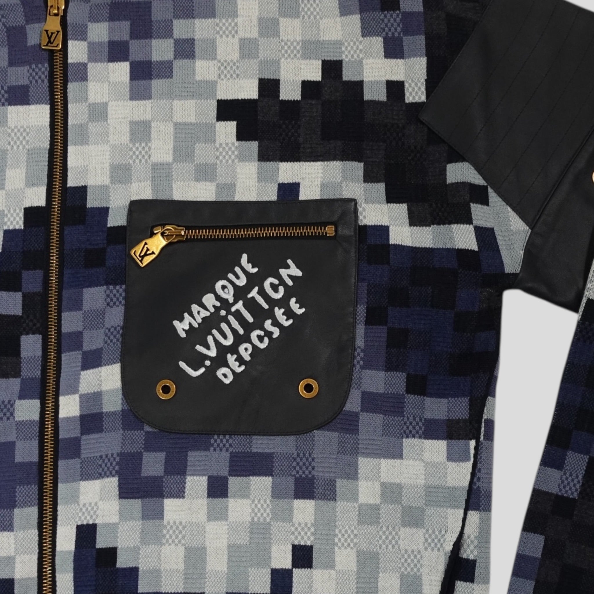 Louis Vuitton Hybrid Damoflage Blouson in Blue