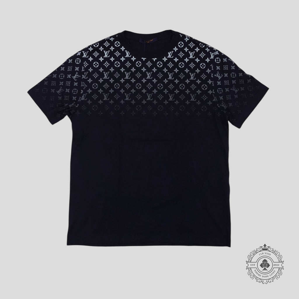 Louis Vuitton Monogram Gradient T-Shirt in Navy Blue
