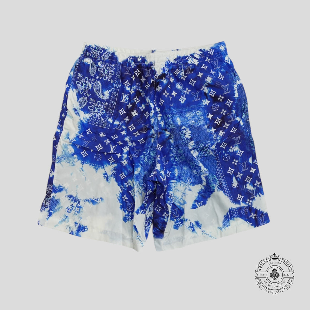 Louis Vuitton Bandana Swim Shorts in Blue