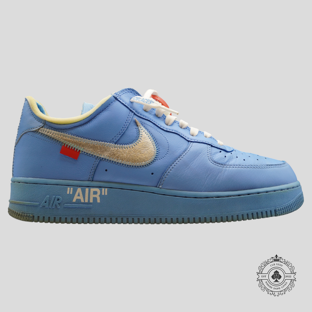 Nike Air Force 1 Low Off-White Mca University Blue - Preowned
