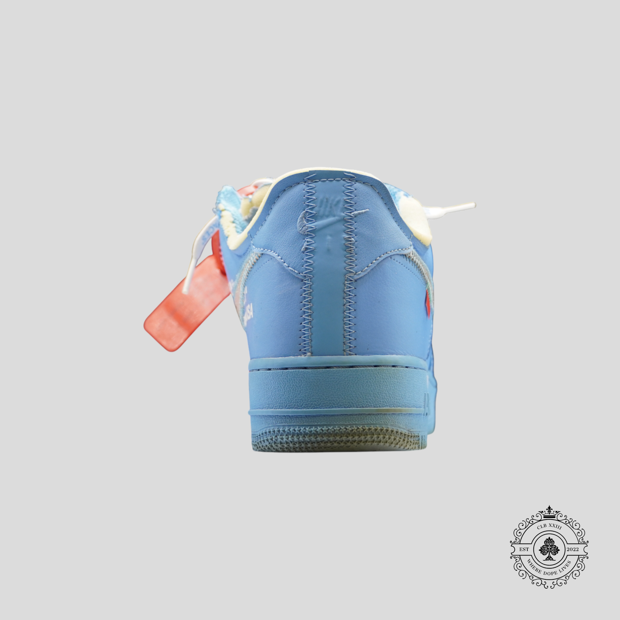 Nike Air Force 1 Low Off-White Mca University Blue - Preowned