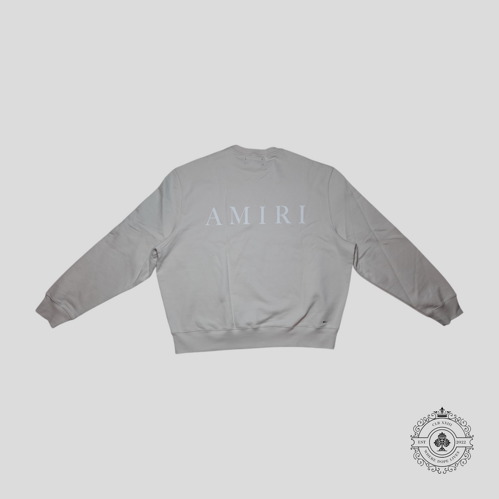 Amiri Ma Core Crewneck in Off-White