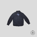 Louis Vuitton Monogram Embossed Casual Denim Overshirt in Black