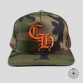 Chrome Hearts CH Embroidered Hat in Camo