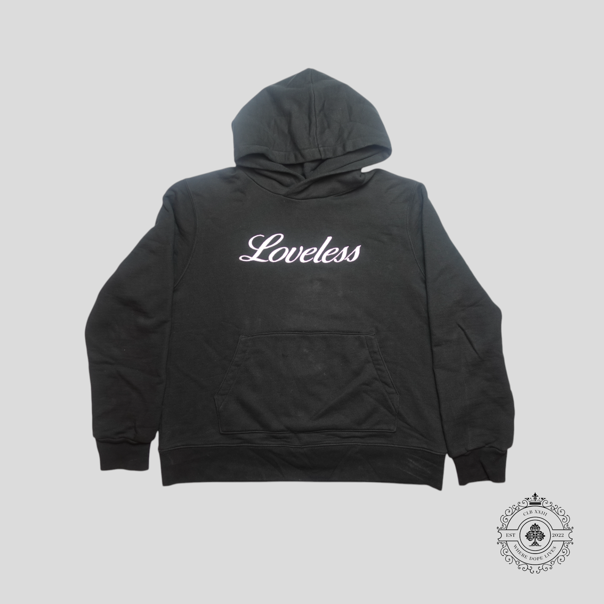 Amiri Loveless Hoodie in Black