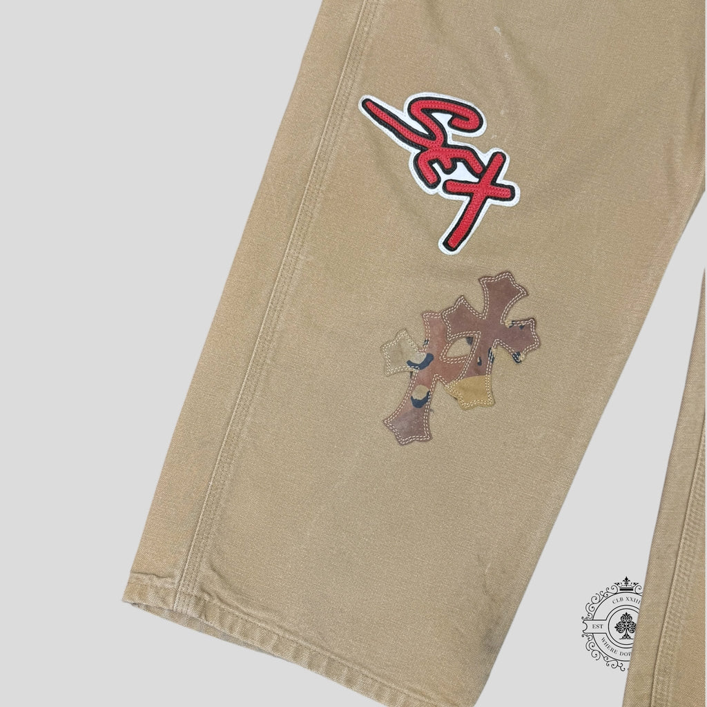 Chrome Hearts Sex Records Patch Carpenter Pants