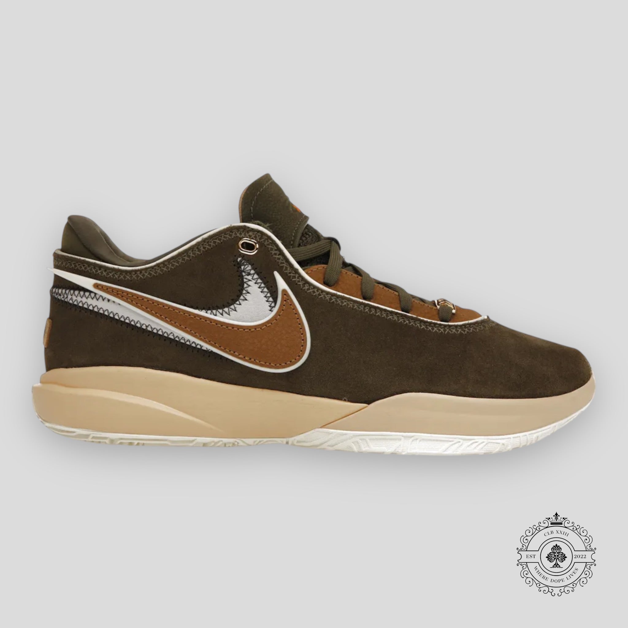 Nike Lebron 20 Olive Green