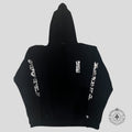 Chrome Hearts 1998 Metallic Vertical Logo Hoodie in Black