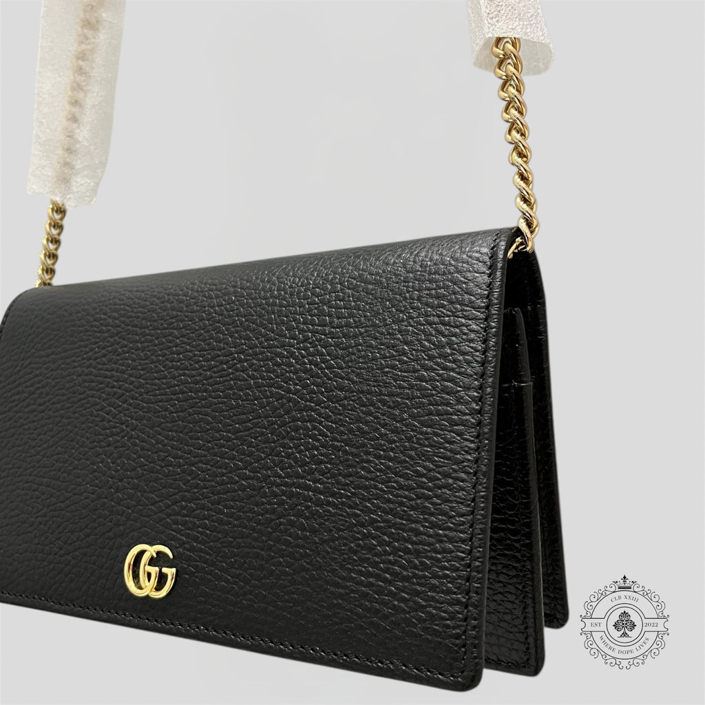 Gucci GG Marmont Wallet in Black