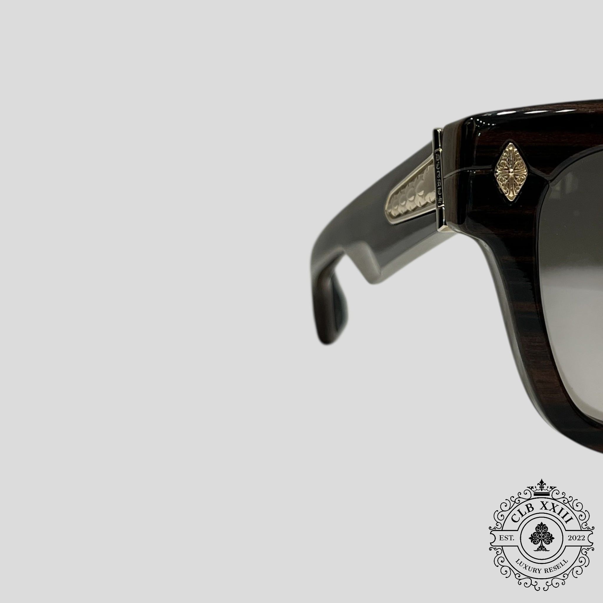 Chrome Hearts Lilith Wooden Framed Sunglasses