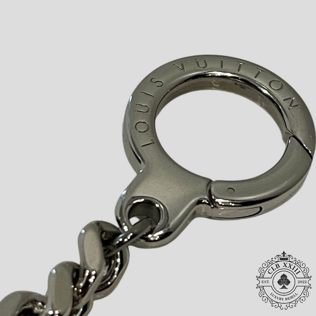 Louis Vuitton LV Wallet Chain in Silver