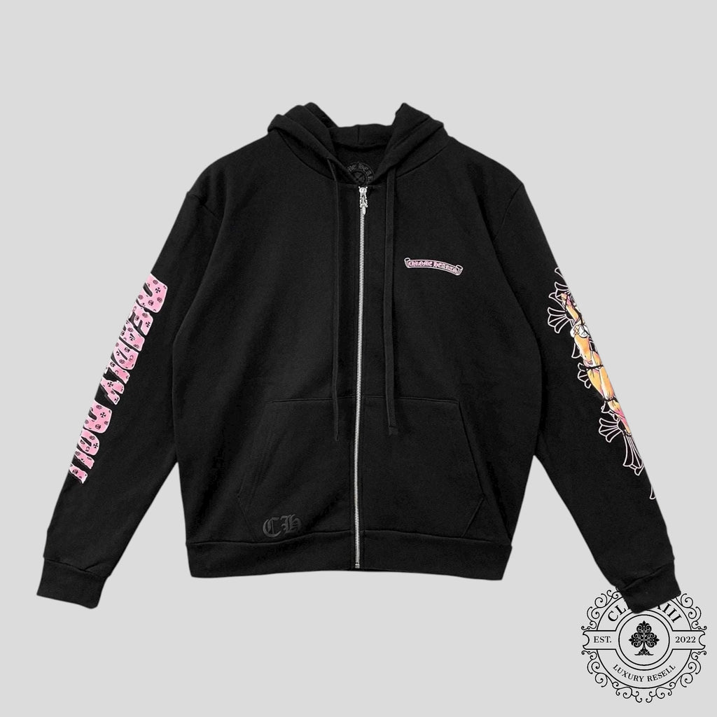 Chrome Hearts Deadly Doll Zip Up Hoodie