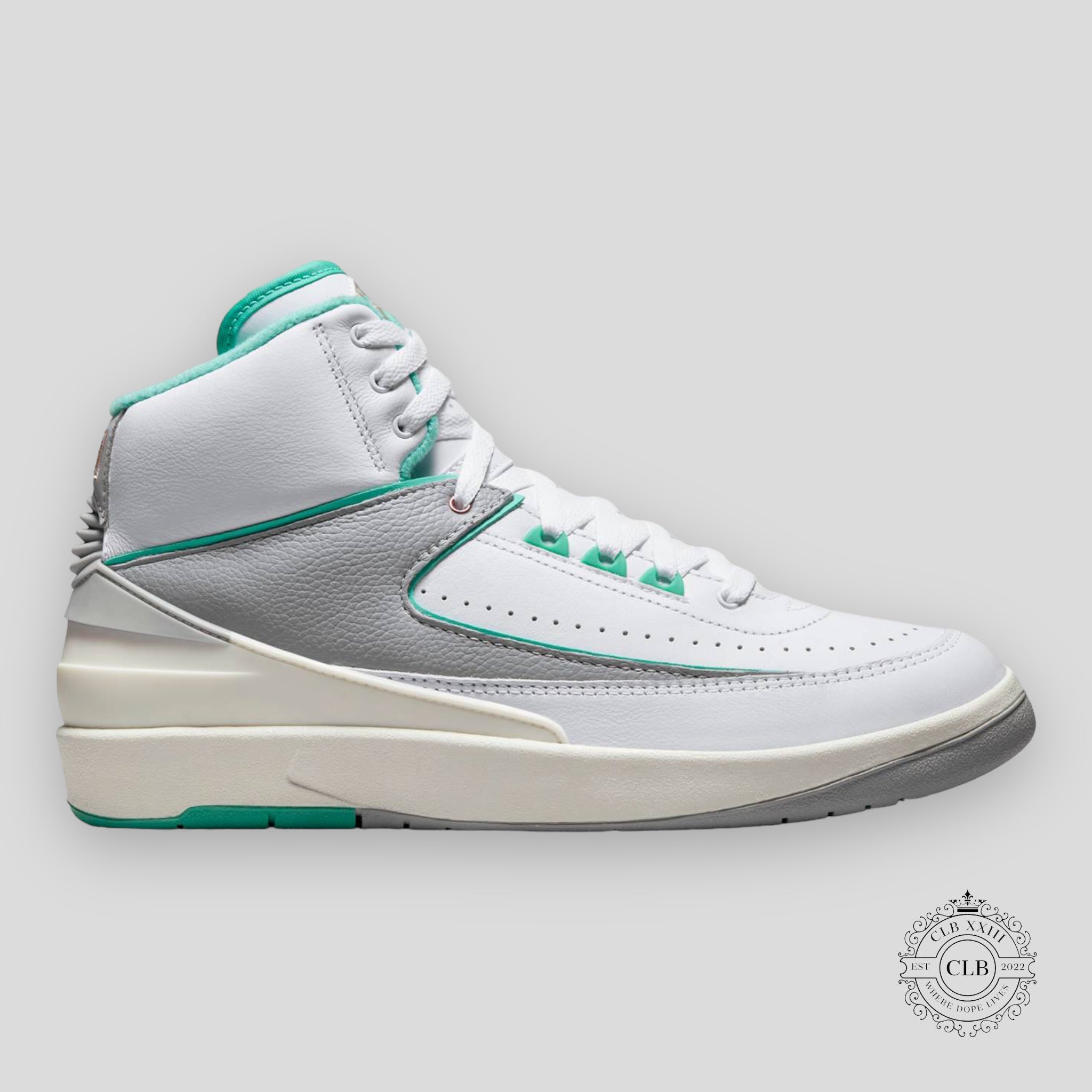 Air Jordan 2 Retro W Crystal Mint