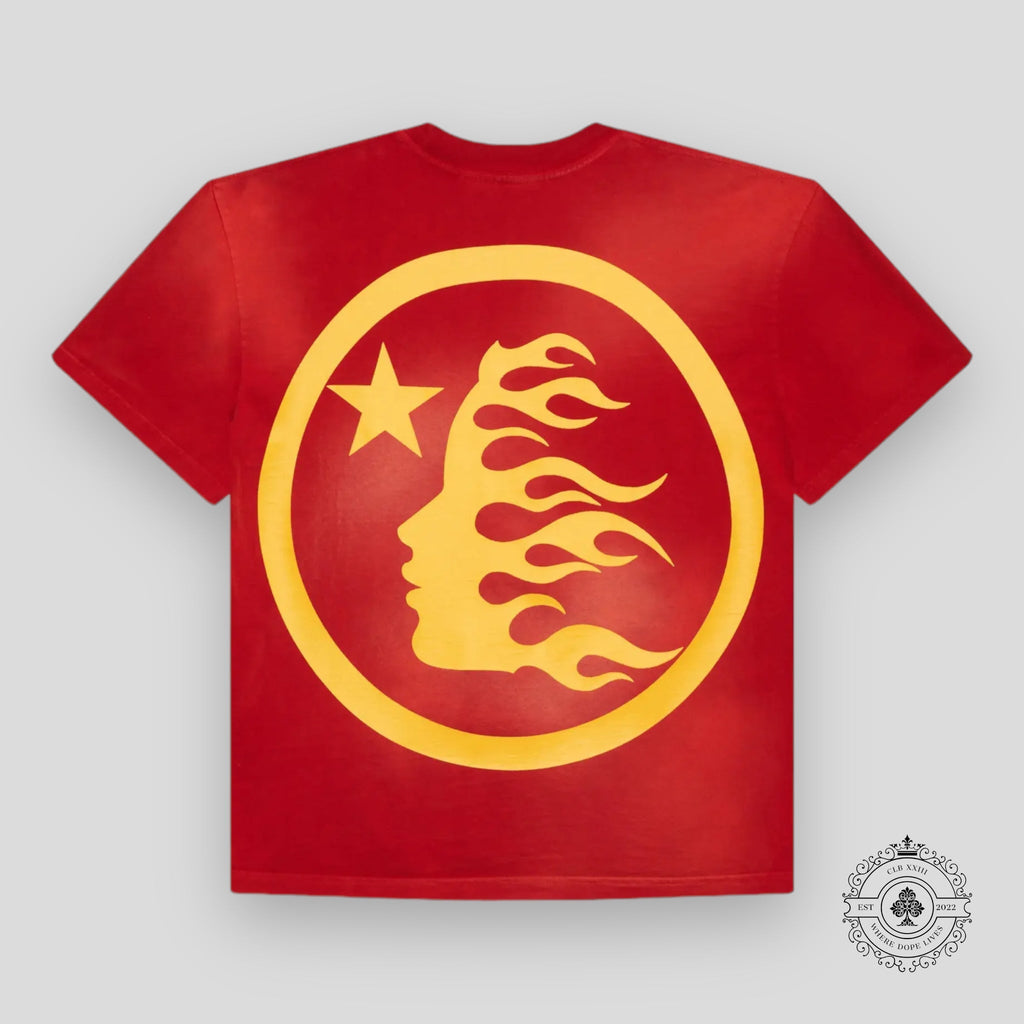 Hellstar No Guts No Glory T-Shirt in Red