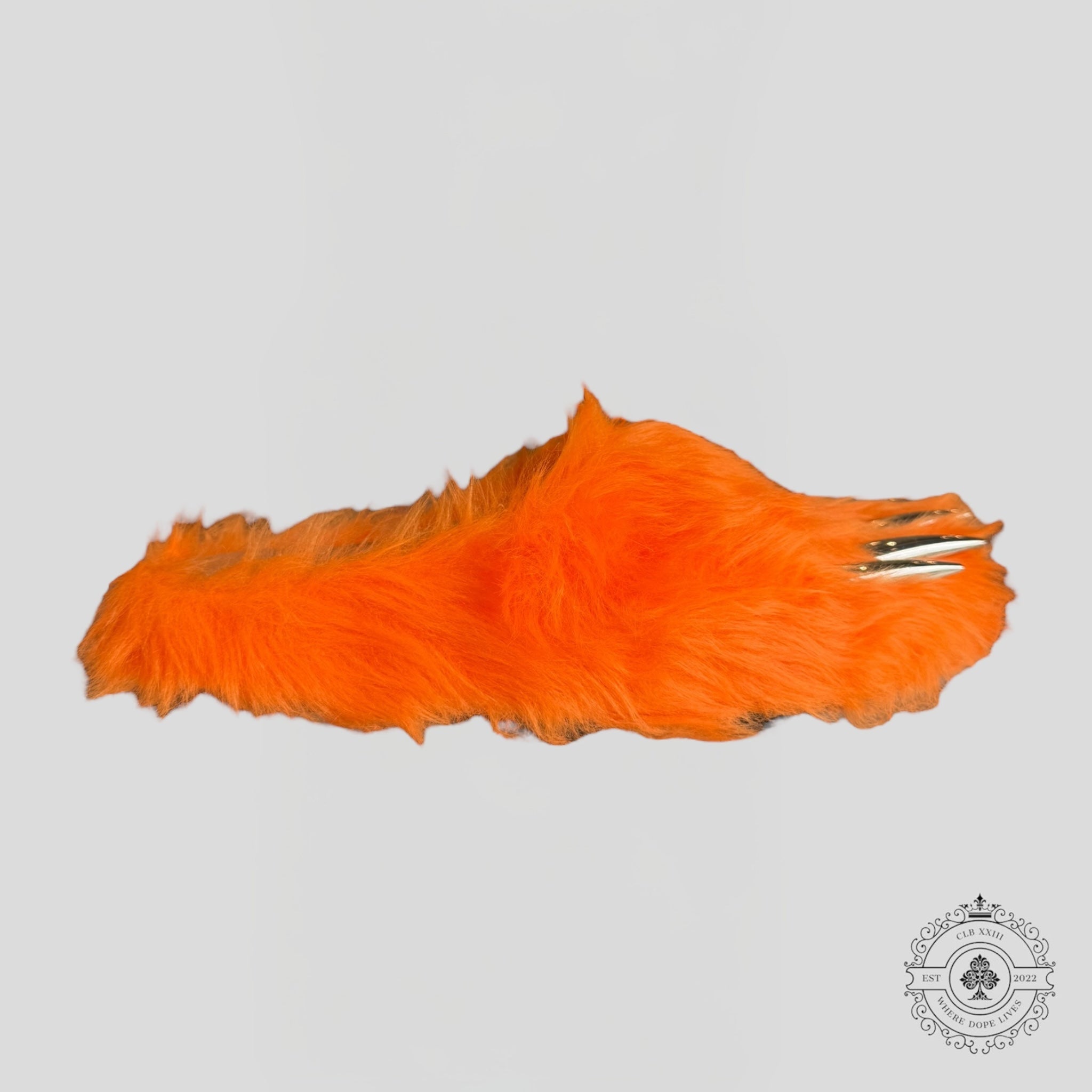 Bravest Studios Orange Bear Claw Mules
