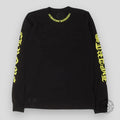 Chrome Hearts Neck Logo Longsleeve in Black/Yellow