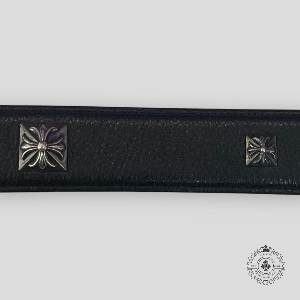 Chrome Hearts Xxl Oval Cross Studded Belt