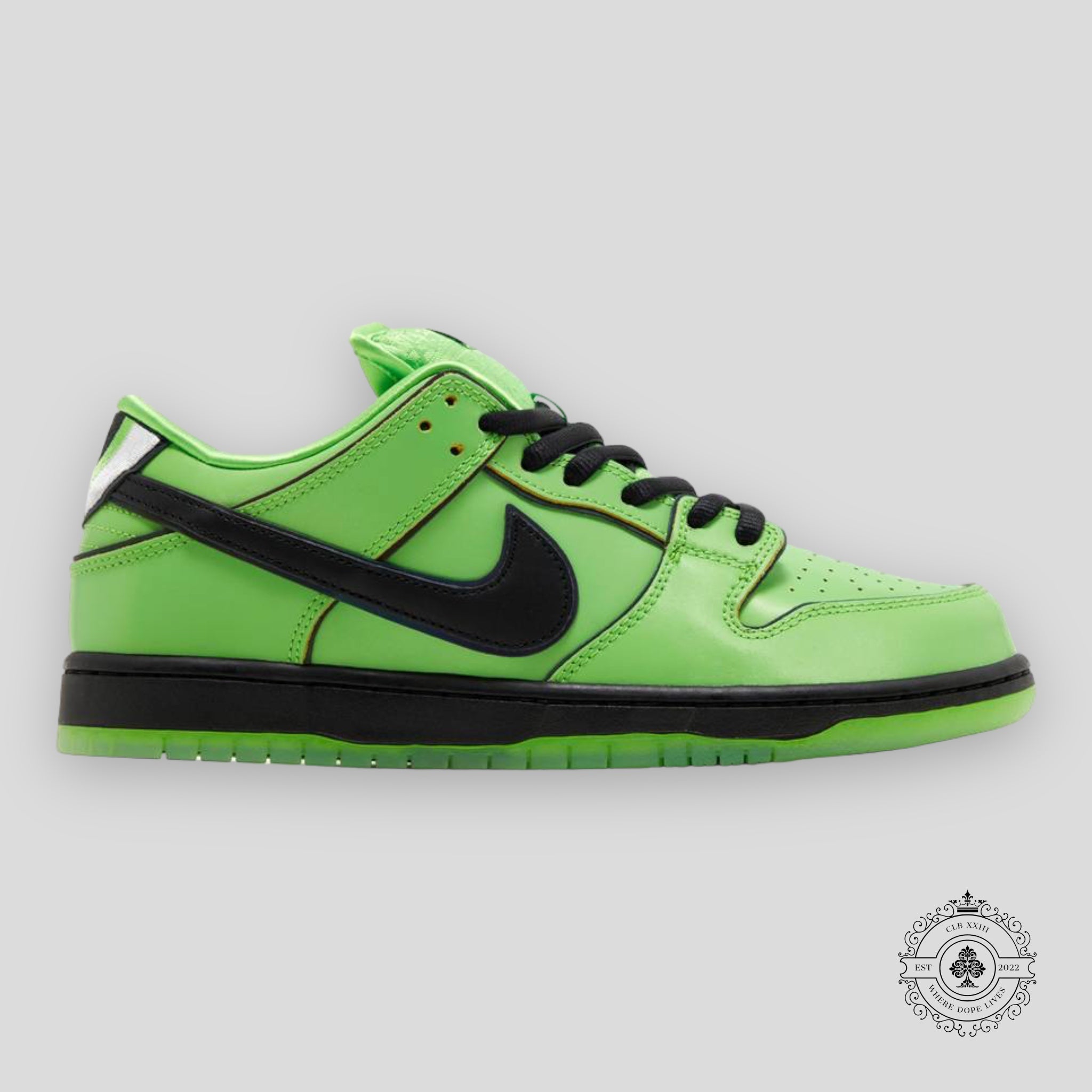 Nike SB Dunk Low The Powerpuff Girls Buttercup