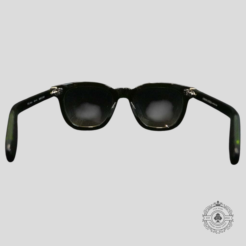 Chrome Hearts Smoke Show Sunglasses in Green/Silver