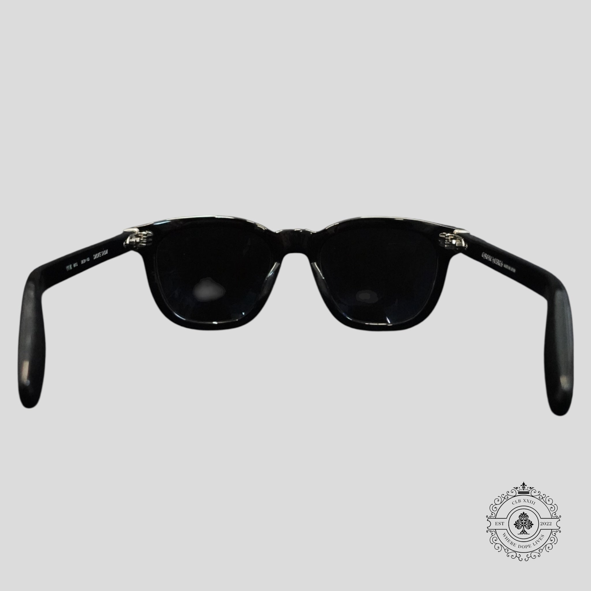 Chrome Hearts Smoke Show Glasses in Black/Silver