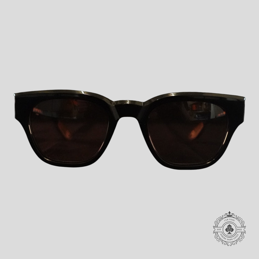 Chrome Hearts Midixathrill II Sunglasses in Black/Gold