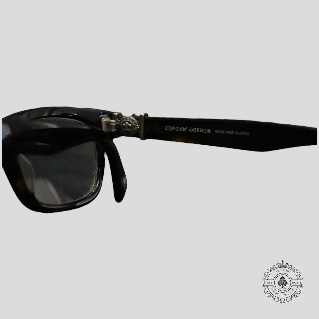 Chrome Hearts Gittin Any? Glasses in Tortoise Shell/Silver