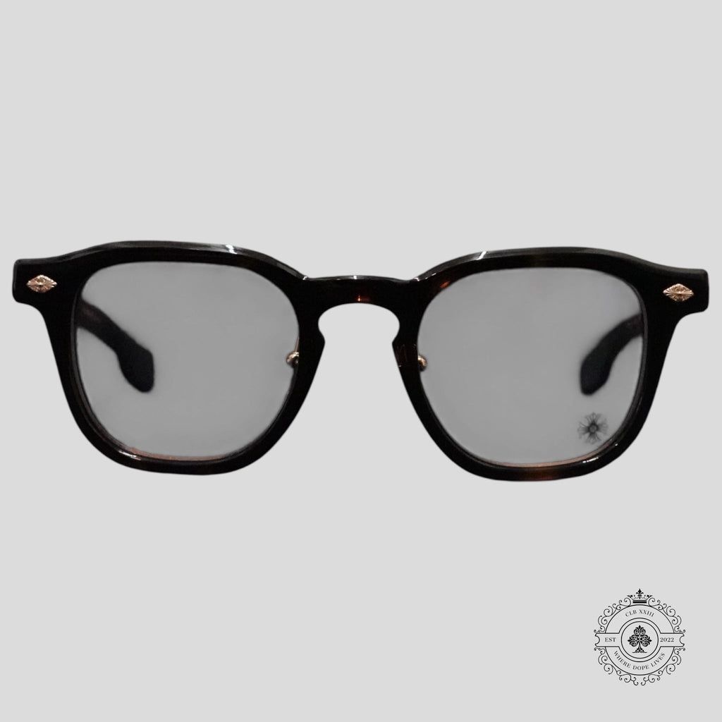 Chrome Hearts Chirp Chirp-a Sunglasses in Tortoise/Gold