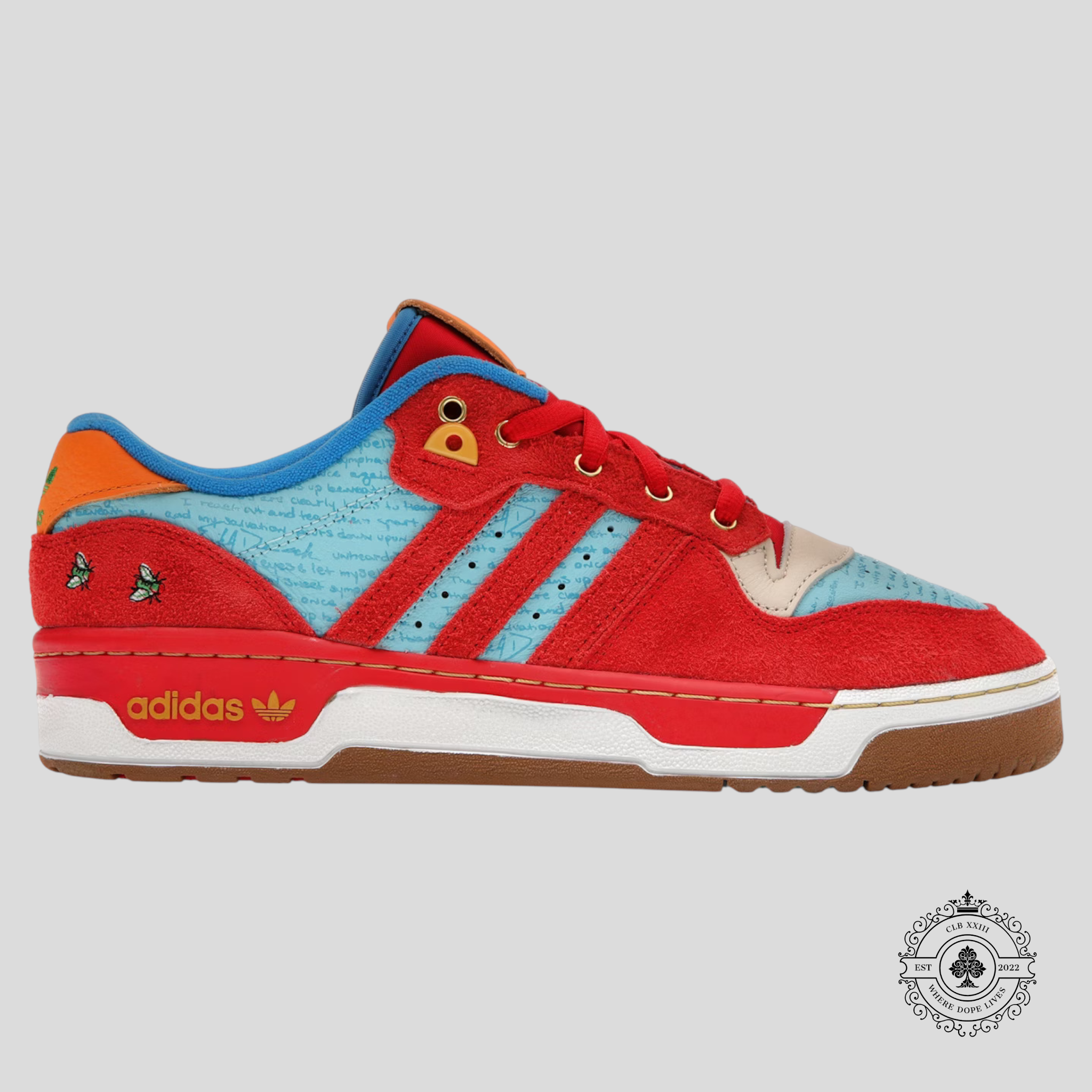 Adidas Unheardof Rivalry Low Erika's Poem Orange Box