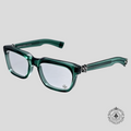 Chrome Hearts See You in Tea Sunglasses in Marine Green