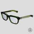 Chrome Hearts See You in Tea Sunglasses in Dark Olive Green