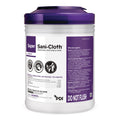 Super Sani-Cloth® Large Germicidal Disinfectant Wipes, Canister, 160 ct. Q55172