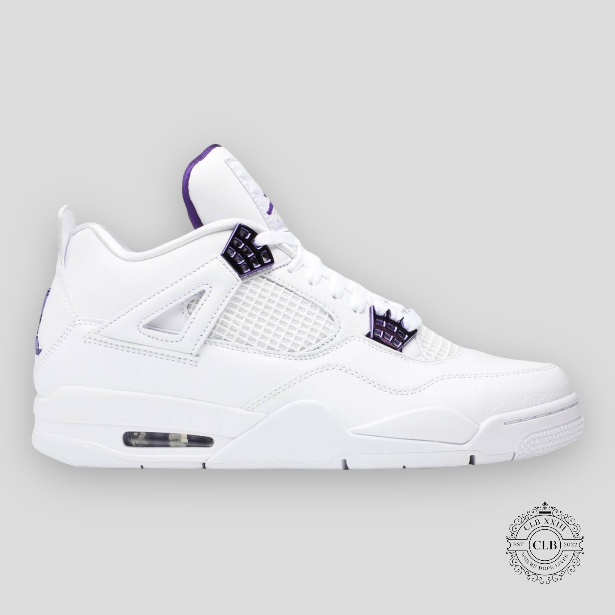 Air Jordan 4 Retro Purple Metallic