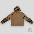 Amiri Chemist Ultra Suede Hoodie in Tobacco