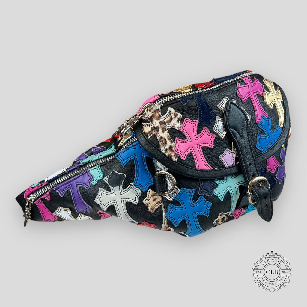 Chrome Hearts Multicolor Cross Patch Snat Pack