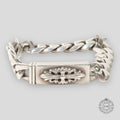Chrome Hearts Fleur Plate Bracelet