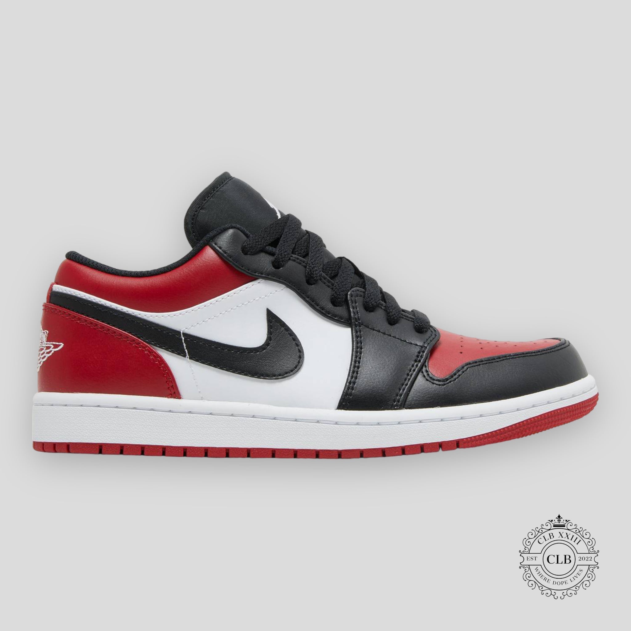 Air Jordan 1 Low Bred Toe