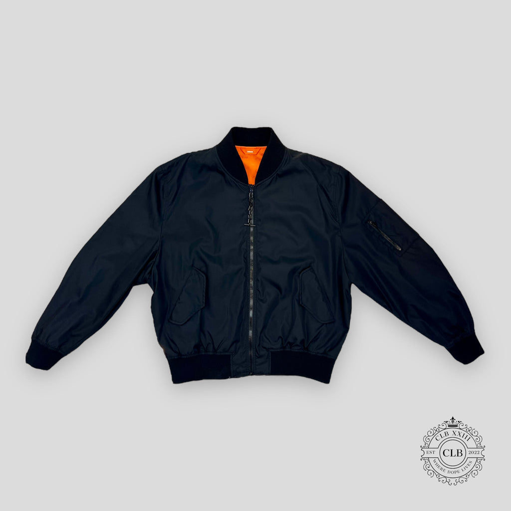 Louis Vuitton Reversible Bomber Jacket in Black / Orange