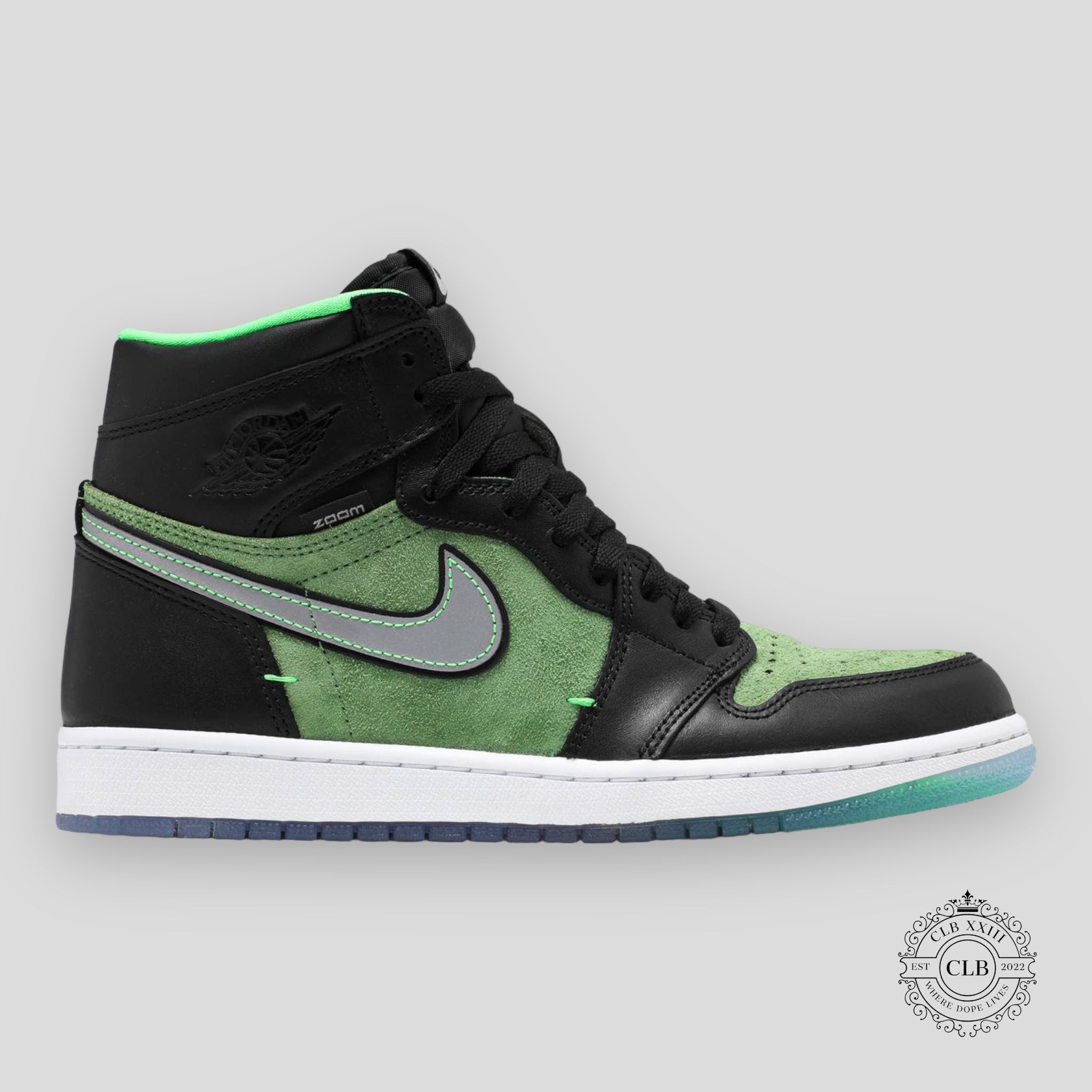 Air Jordan 1 Retro High Zoom Zen Green