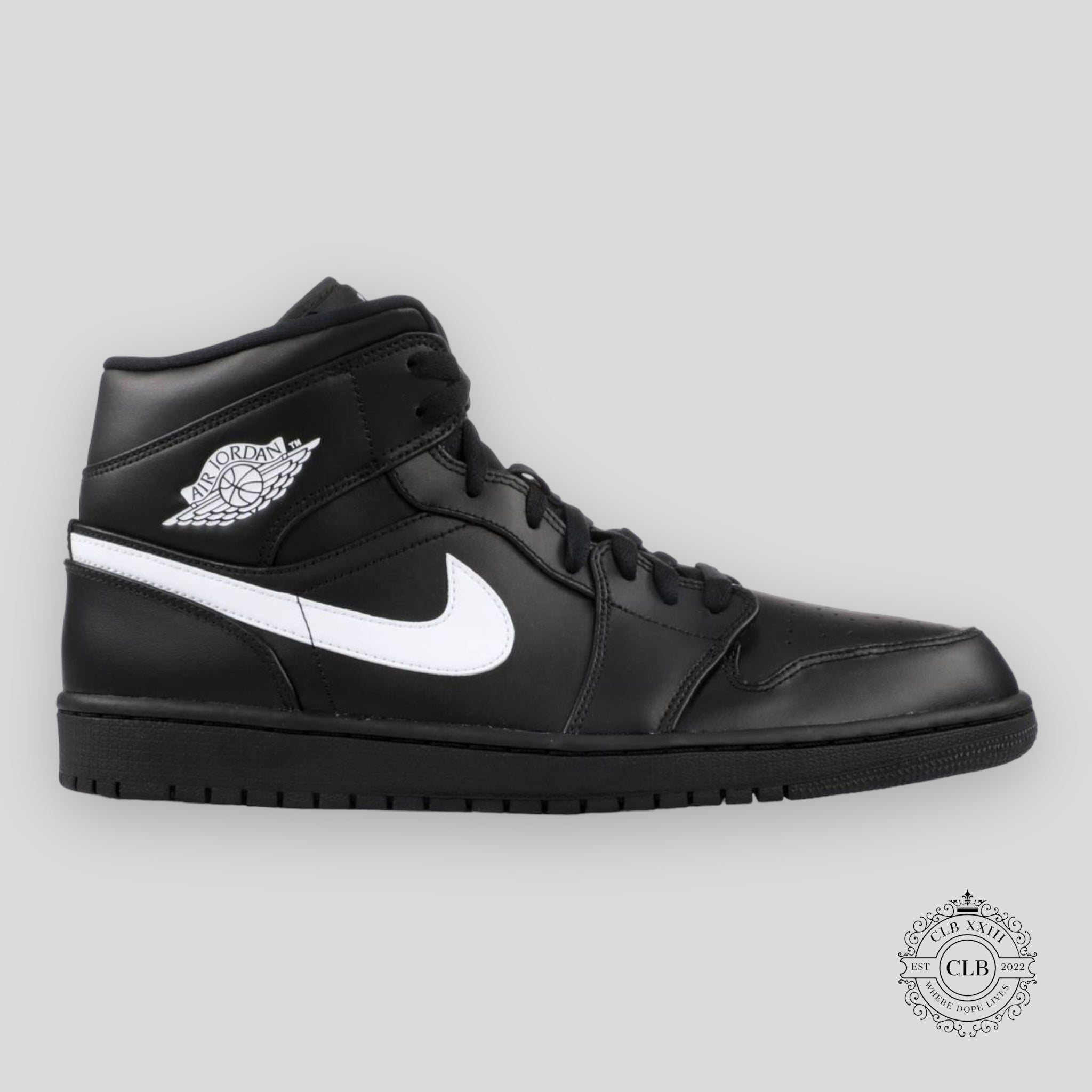 Air Jordan 1 Mid Black & White
