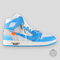 Air Jordan 1 Retro High OG x Off White University Blue