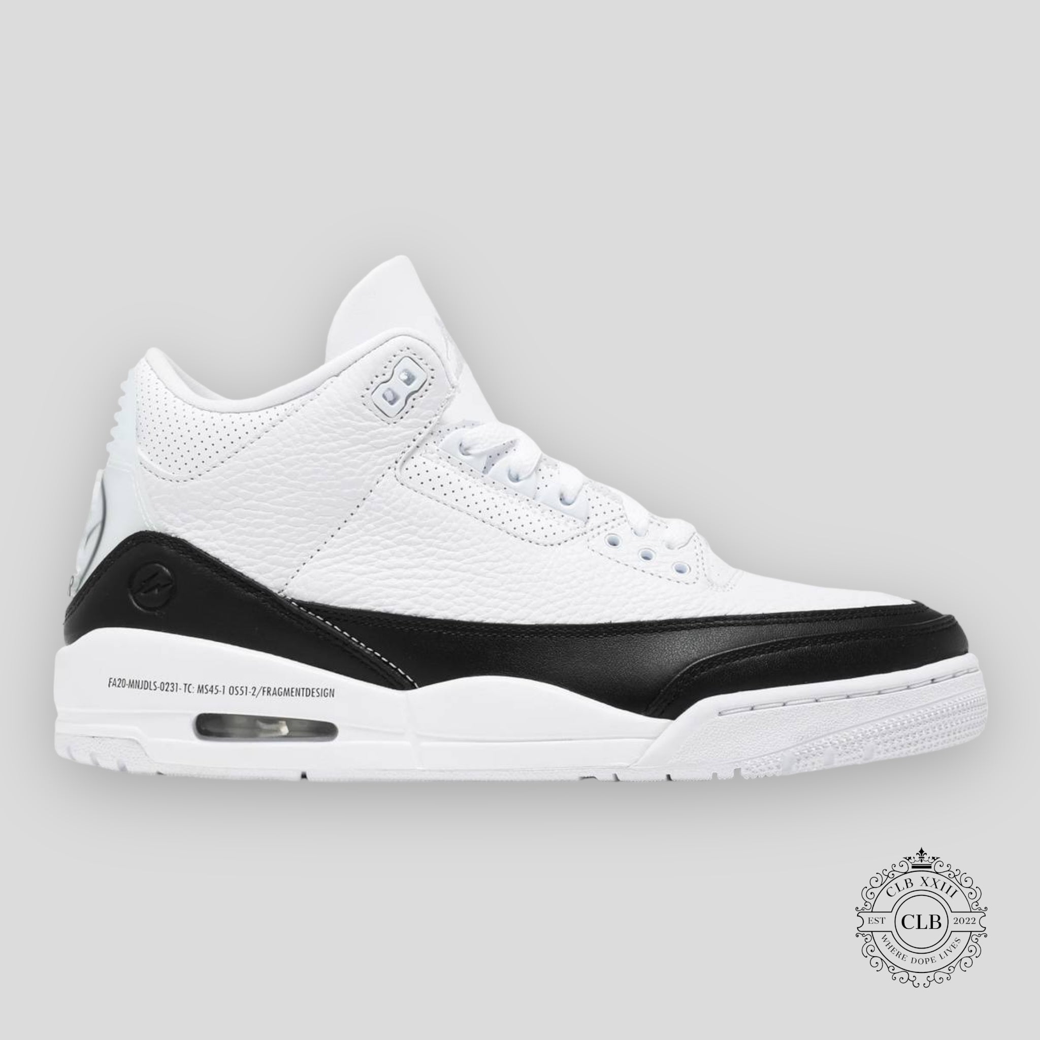 Air Jordan 3 Retro x Fragment Design