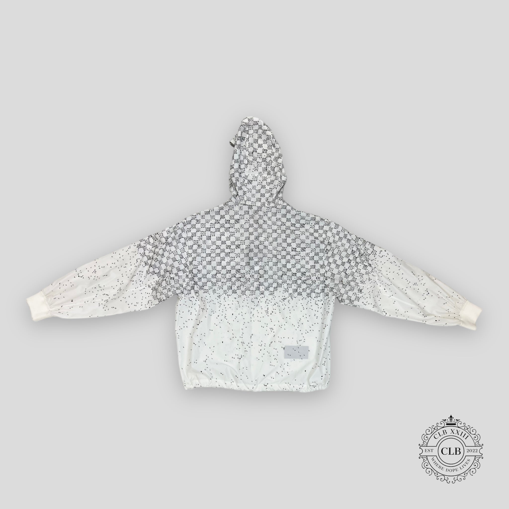 Louis Vuitton Damier LV Spread Windbreaker in White