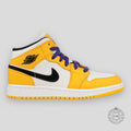 Air Jordan 1 Mid SE GS Lakers