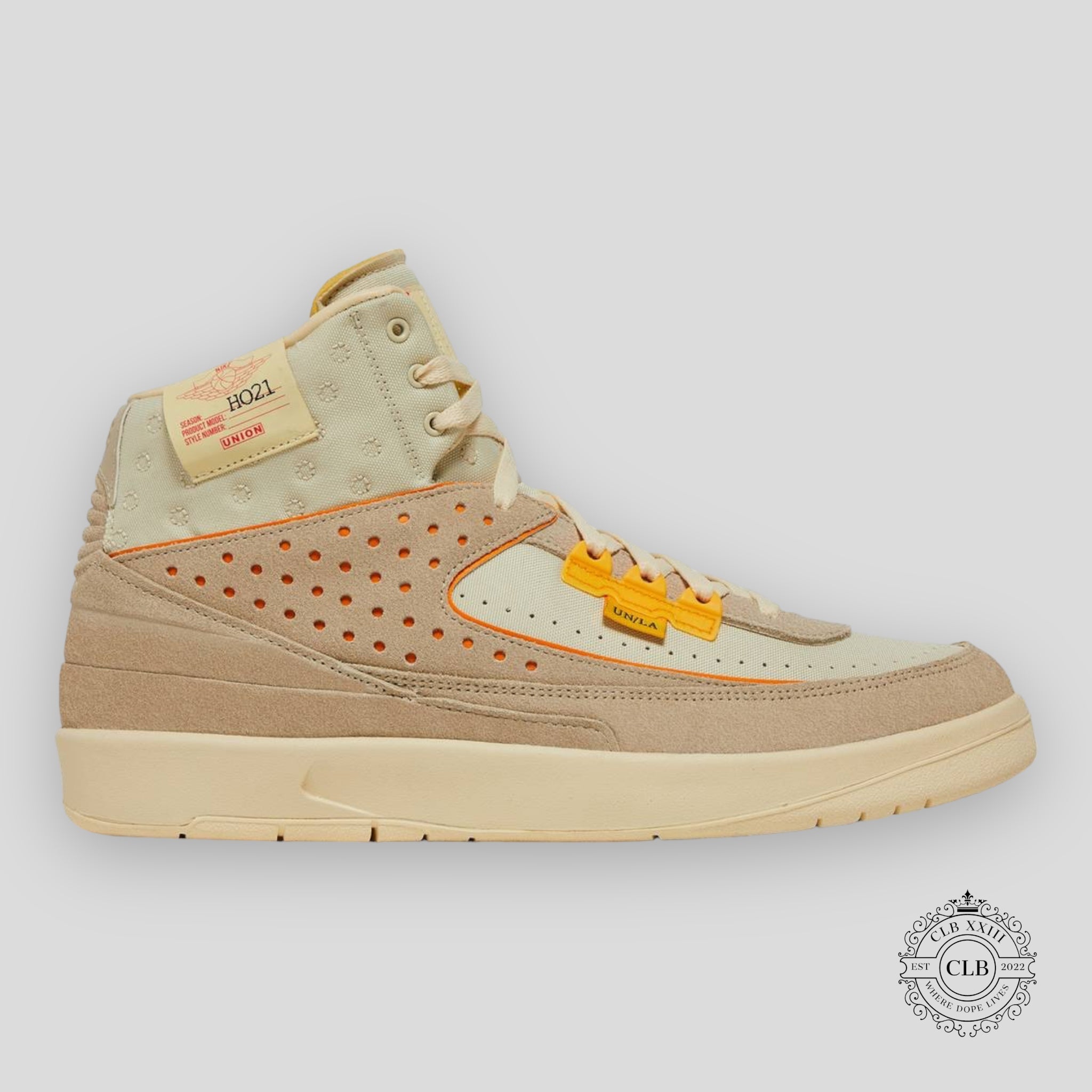 Air Jordan 2 Retro x Union LA Rattan