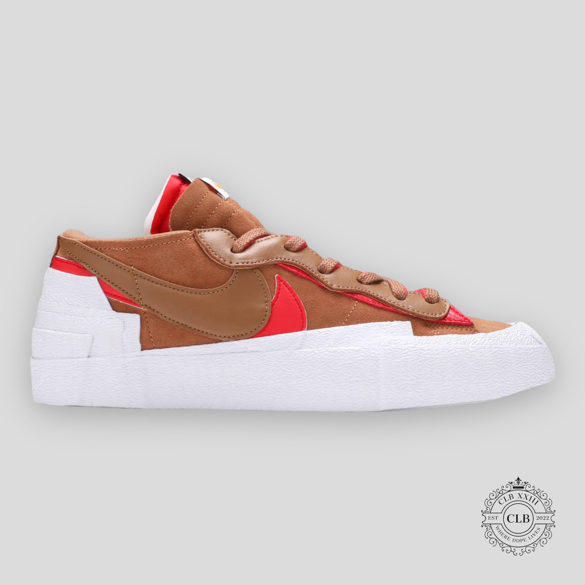 Nike Blazer Low x Sacai British Tan