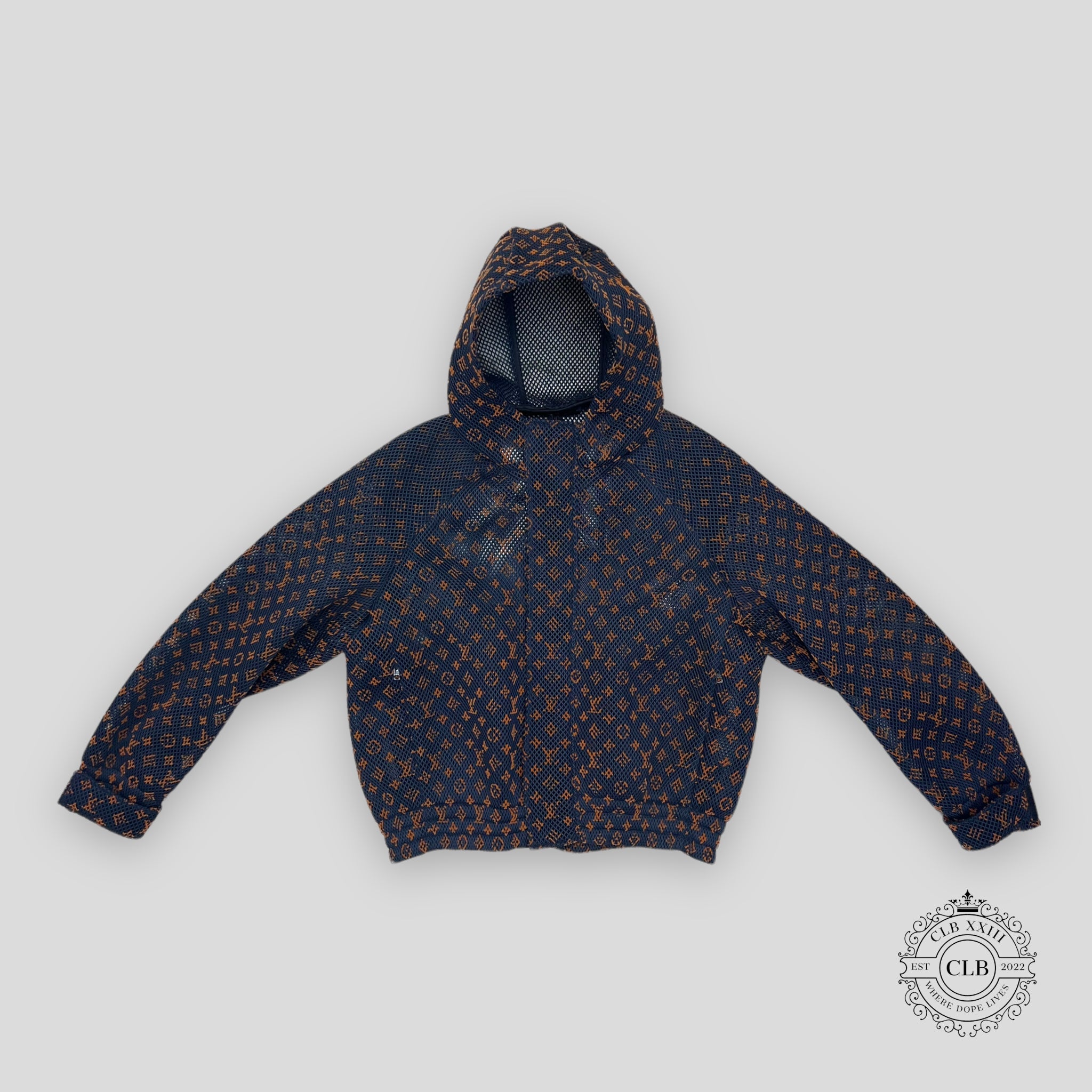 Louis Vuitton Monogram Mesh Zip Blouson