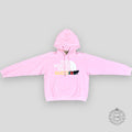 Gucci x the North Face Web Print Hoodie in Pink