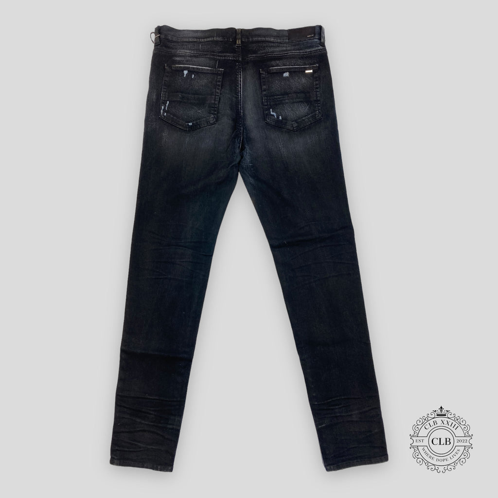 Amiri Slit Knee Jeans - Pigment Indigo